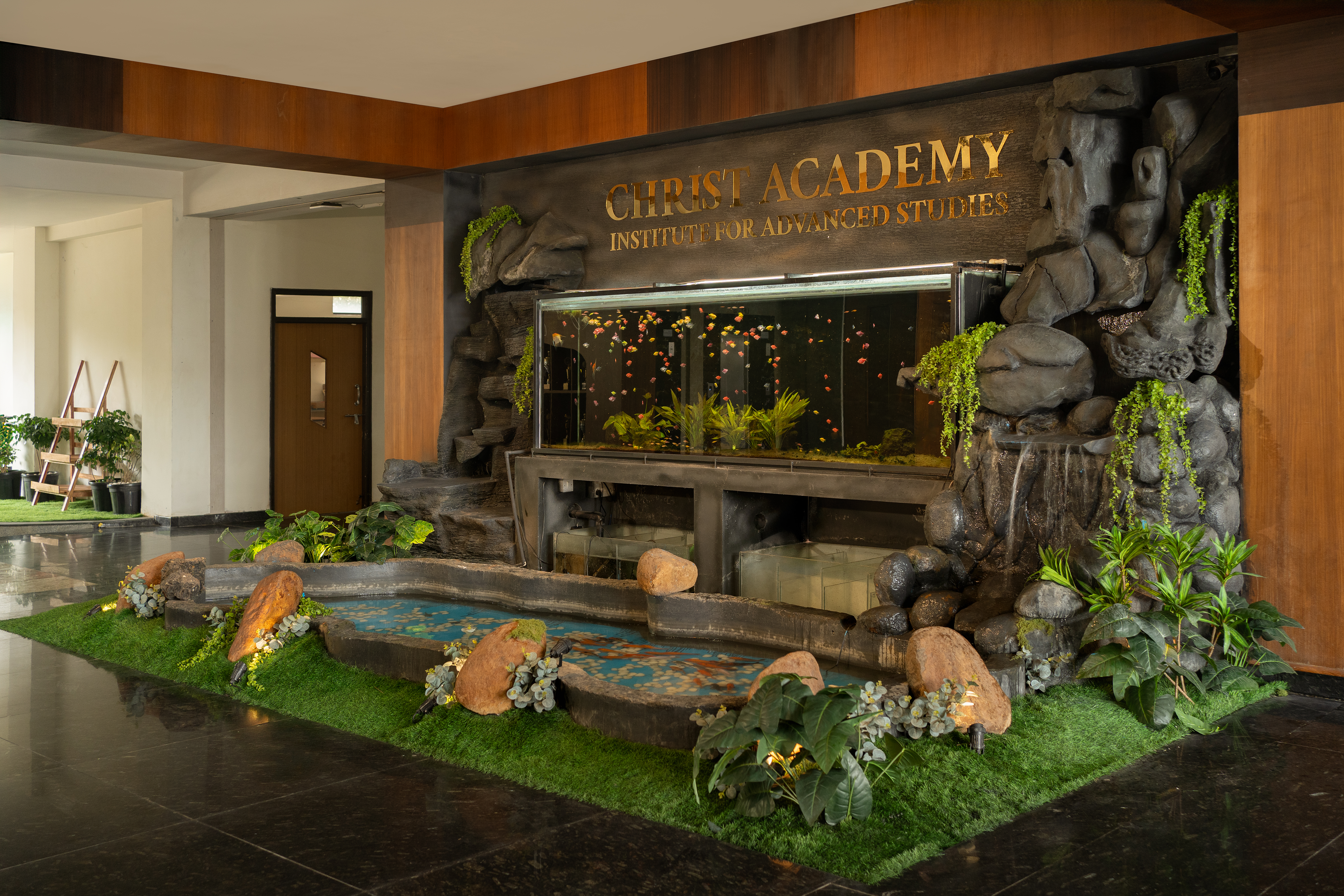 Grand Entrance Feature - Christ Academy, Bangalore