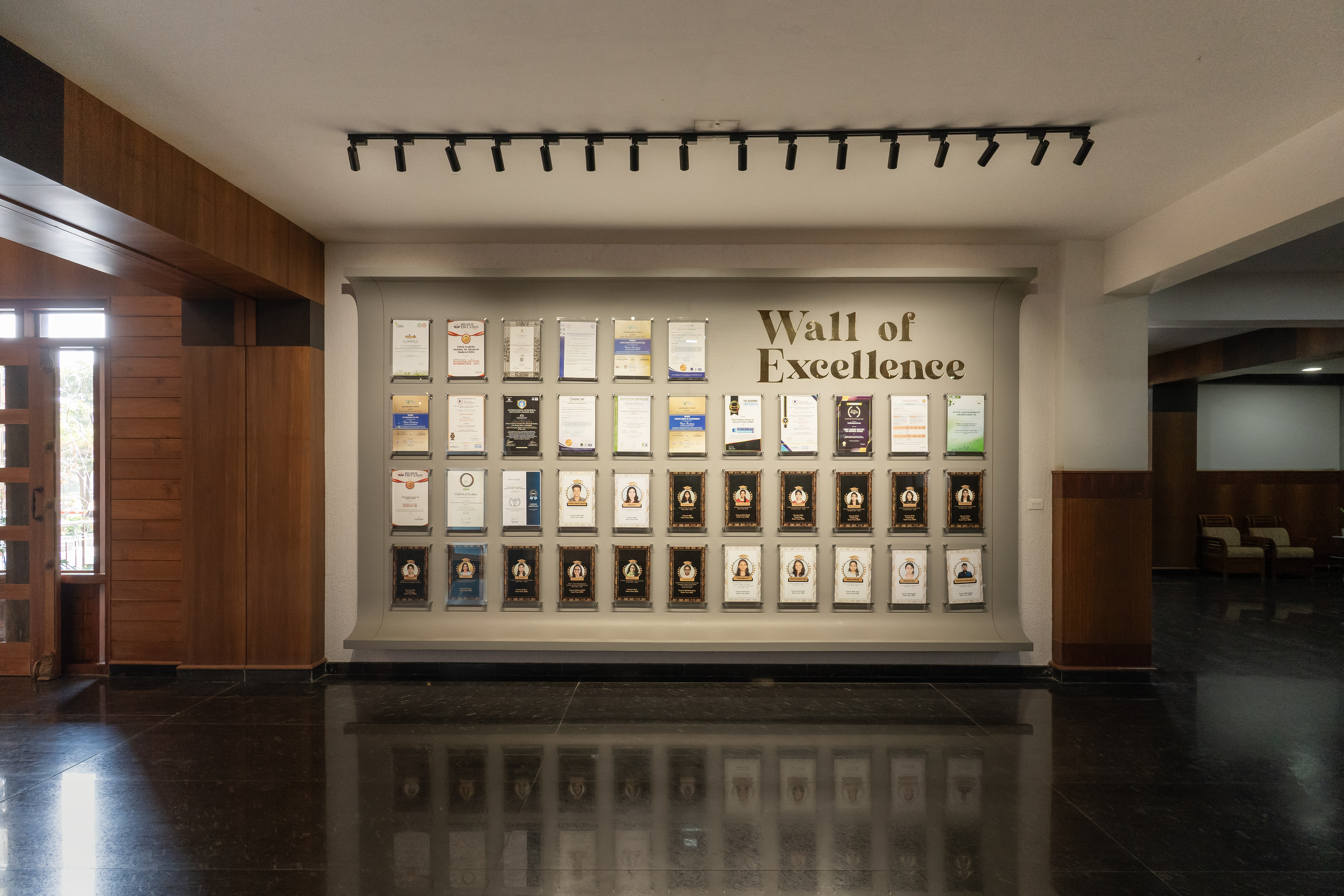 Wall Of Excellence – Christ Academy, Bangalore